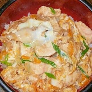 節約簡単レンジで美味しい「親子丼」 